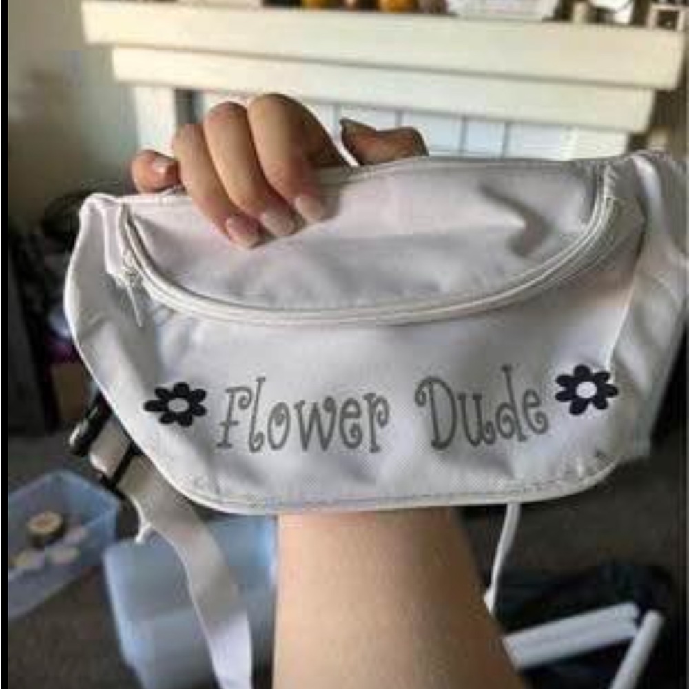 Flower dude Fanny pack.